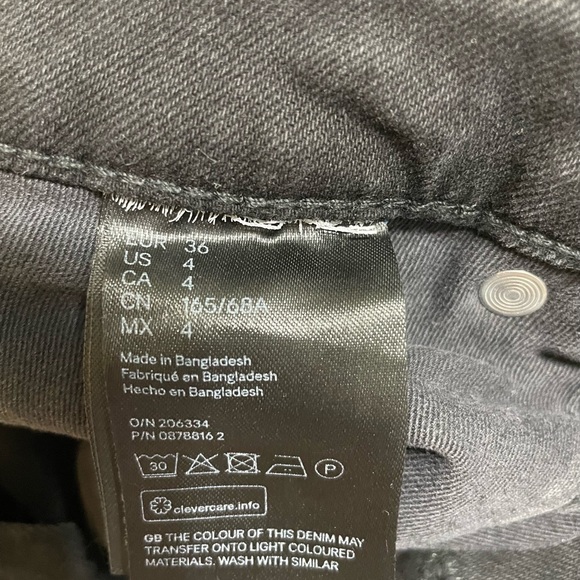 &DENIM Black denim short - Picture 4 of 7